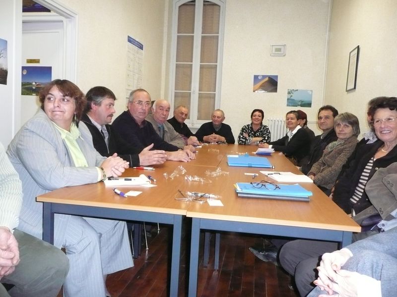 Rencontres du député à lenax