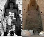 Grand bouddha de bamiyan avant et après destruction