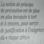 Principe de précaution 2