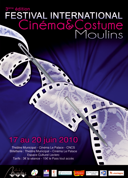Affiche 2010 cinéma et costume de Moulins
