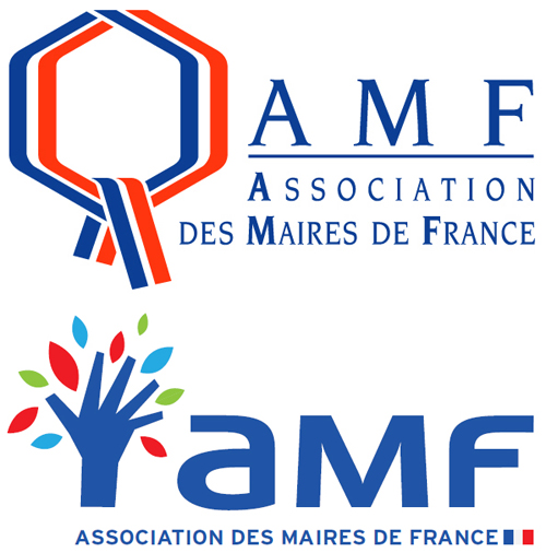 Amf-asso-maires-france-logo-ancien-nouveau