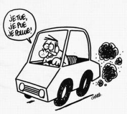 Voiture polluante