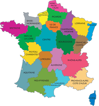 Carte-france-region