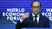 Hollande davos