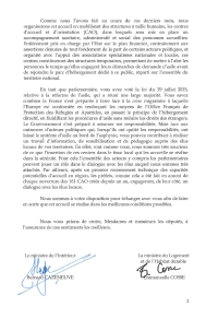 Lettre aux députés 2